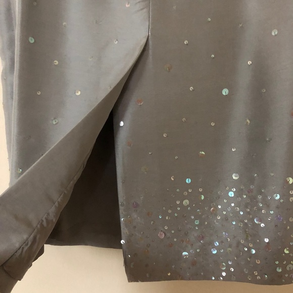 Elegant Formal Dress (2 piece), Silver sequence dress - Picture 6 of 10